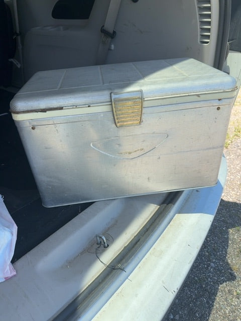 Vintage poloron cooler