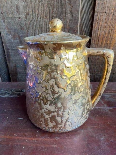 McCoy 8” gold 24ct pitcher