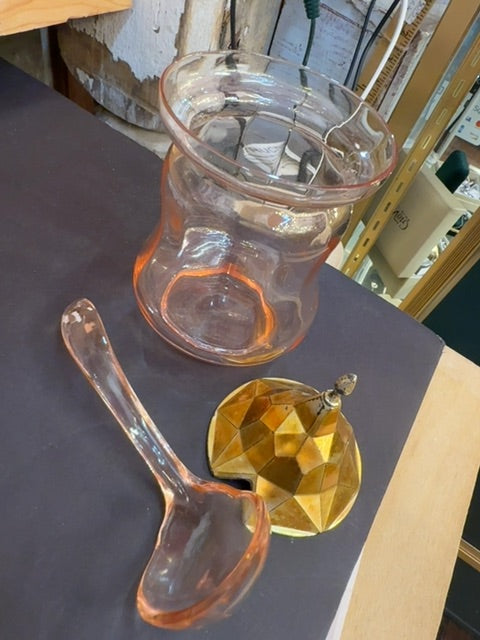 Vintage glass 3pc