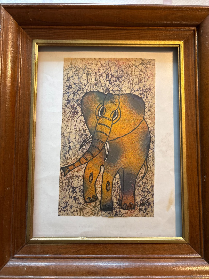 Abstract Elephant Picture