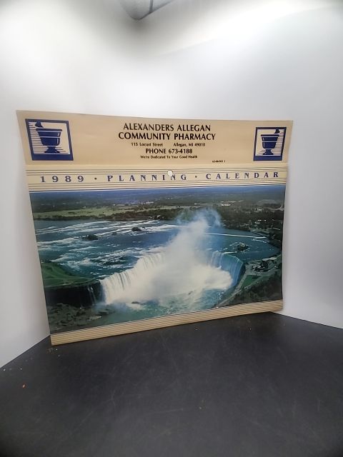 1989 Pharmaceutical Calendar