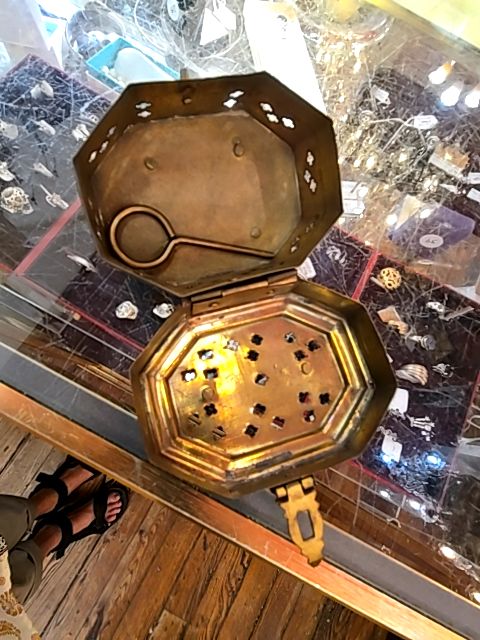 Brass Cricket Box