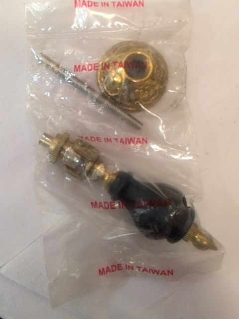 Reproduction Victorian teardrop pull w