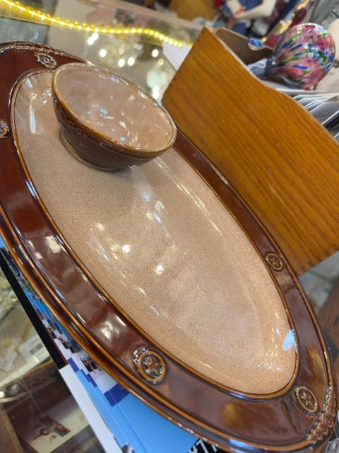 Platter w/bowl