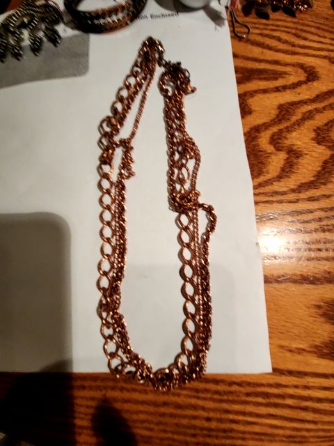 Vintage copper necklace