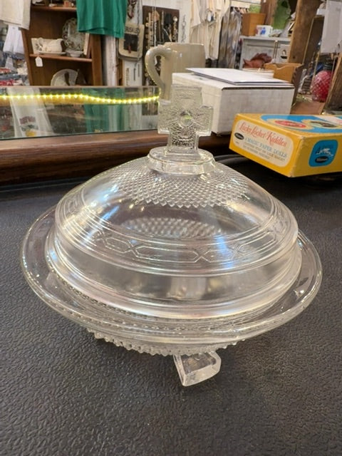 EAPG footed dish