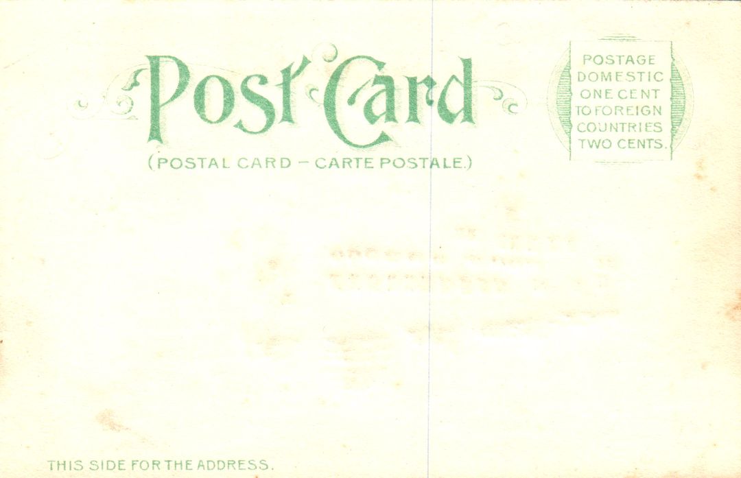St. Louis. Mississippi River Steamer HTL Hold to the Light postcard