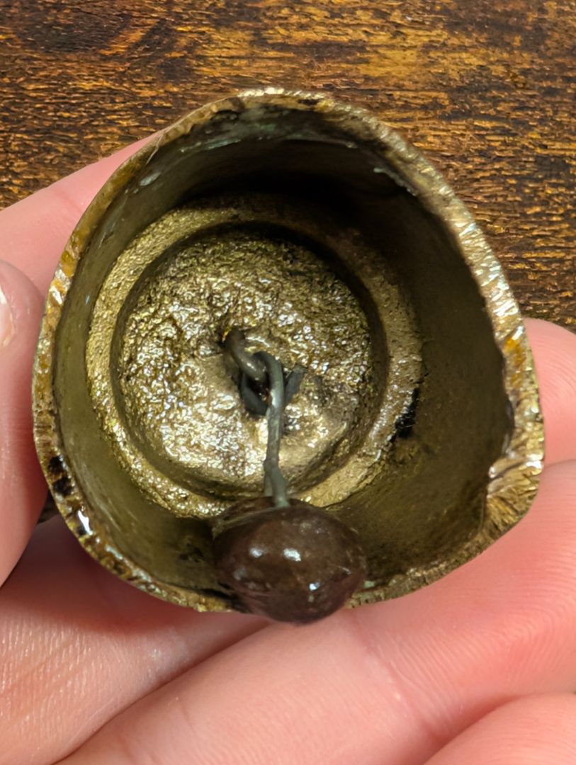 Gremlin bell with green lines