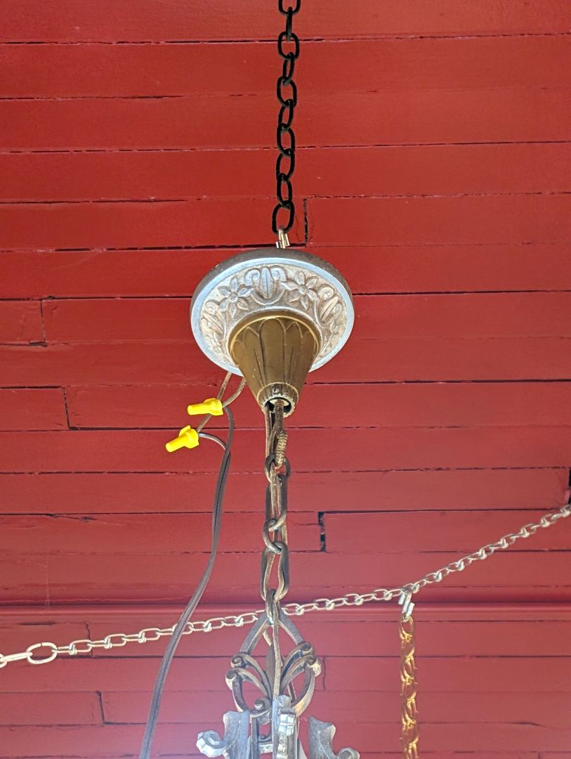 5 Light 1920-30 Slip Shade