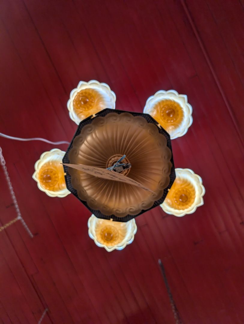 5 Light 1920-30 Slip Shade