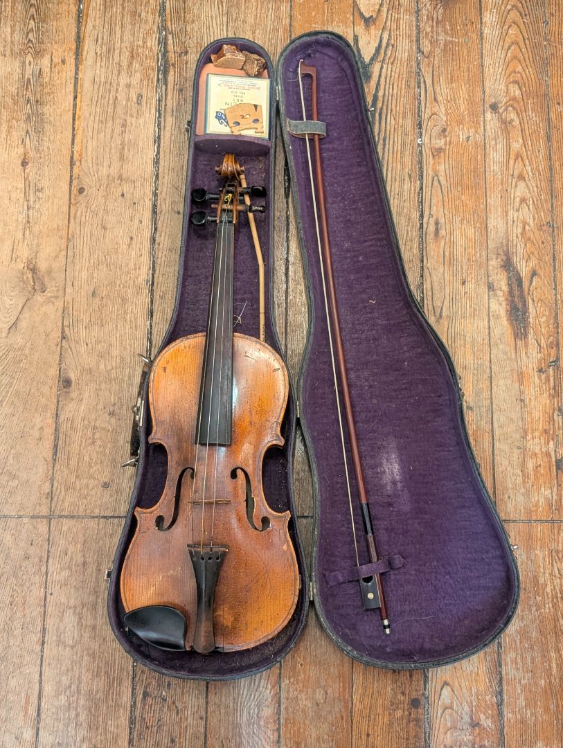 Carl Vulzar violin German made for trade