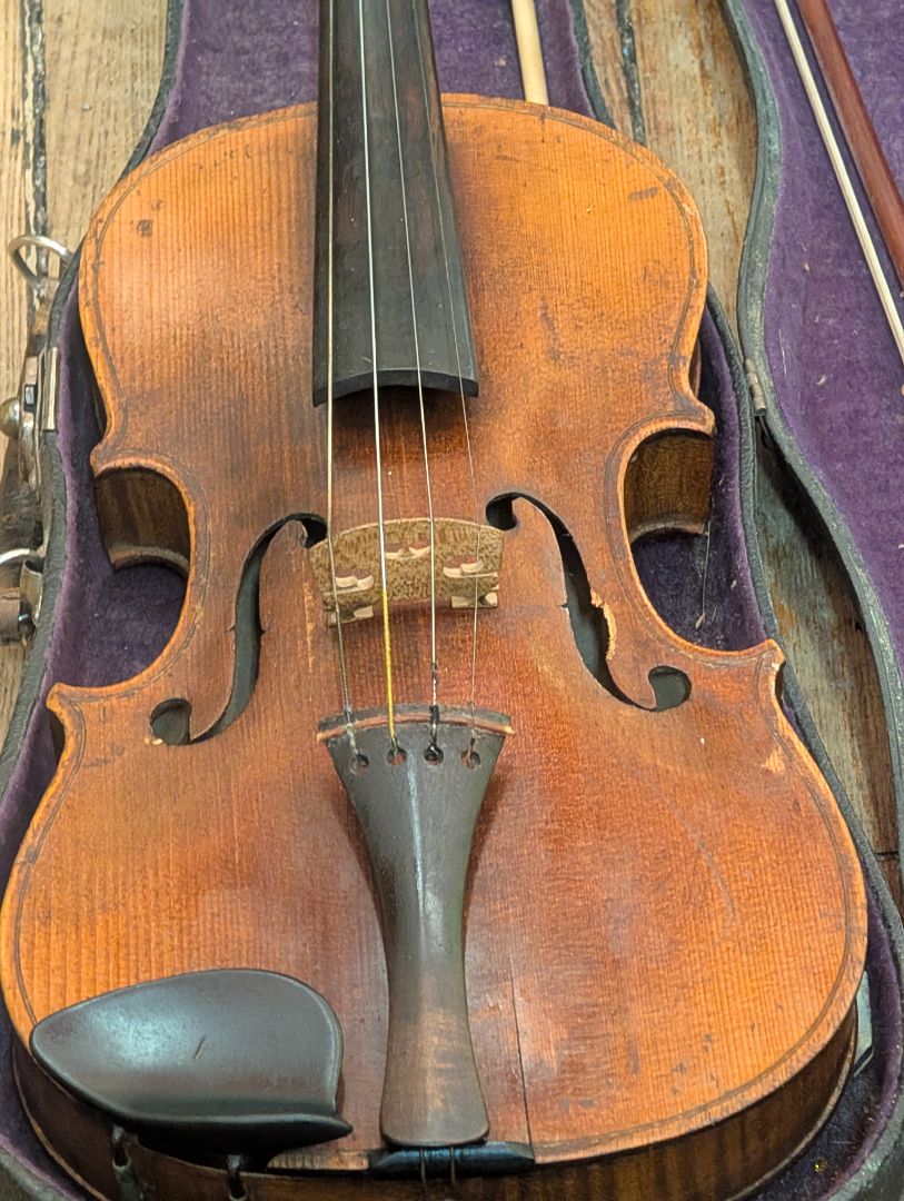 Carl Vulzar violin German made for trade
