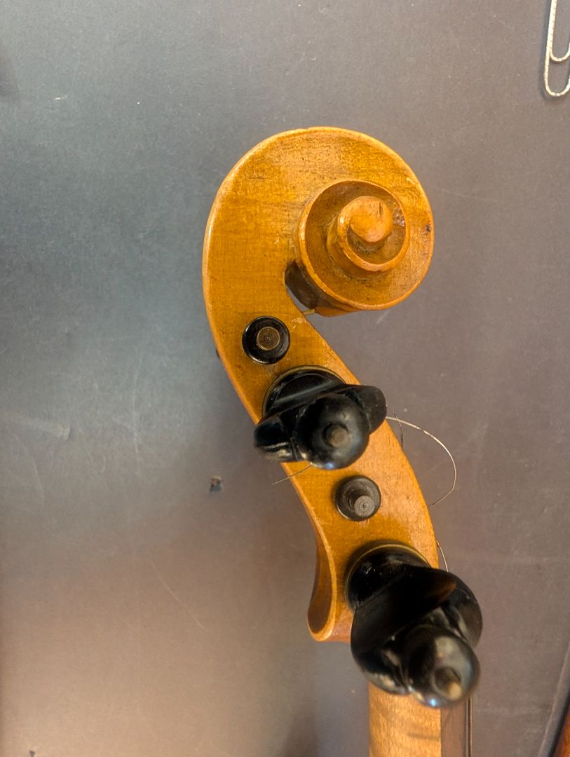 Turn of the century wall hanger German violin