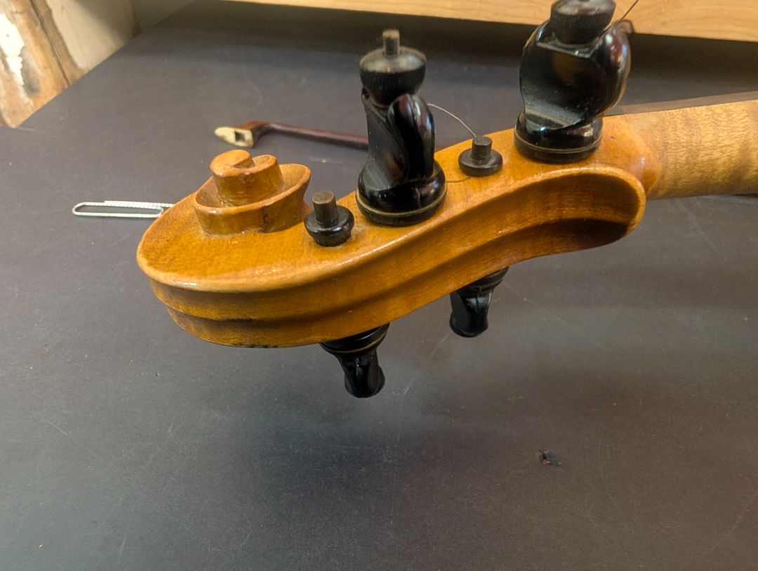 Turn of the century wall hanger German violin