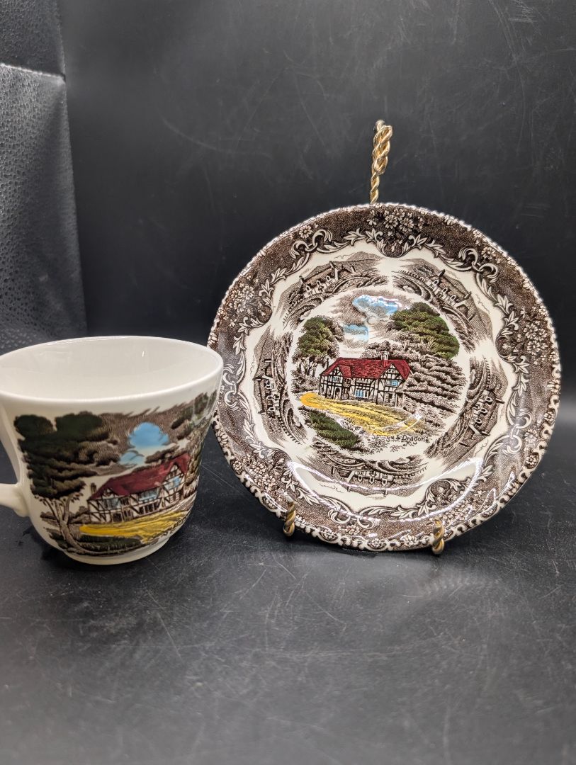 Grindley English Country Inns Painted Teacup