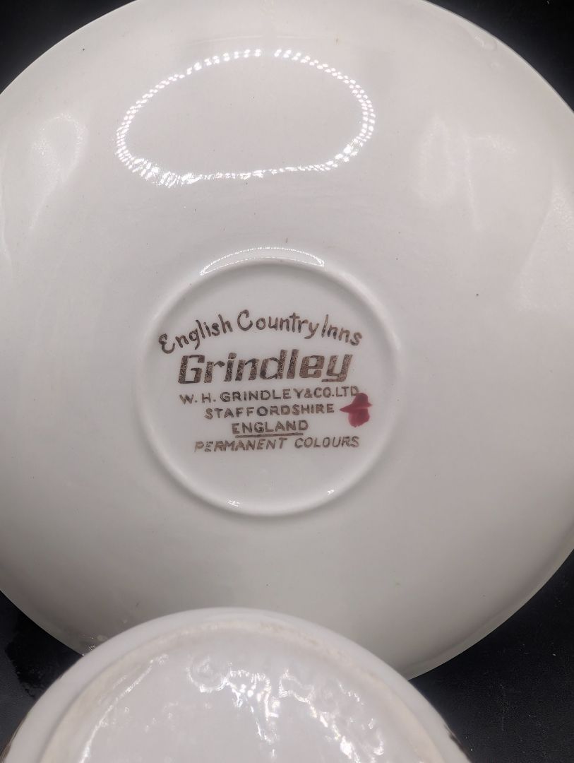 Grindley English Country Inns Painted Teacup