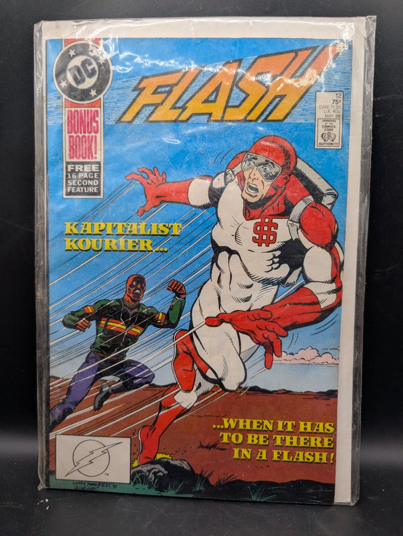 Flash comic book