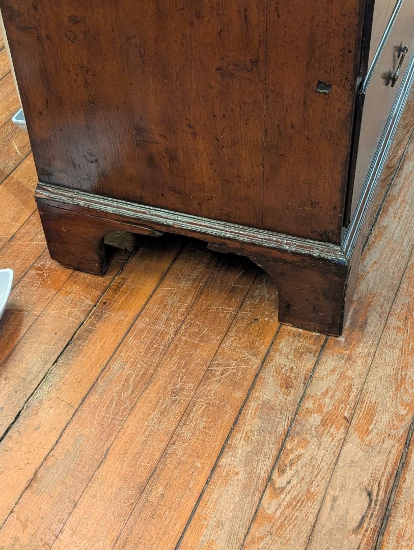 1760 to 1780 English highboy made in Lancaster region mahogany