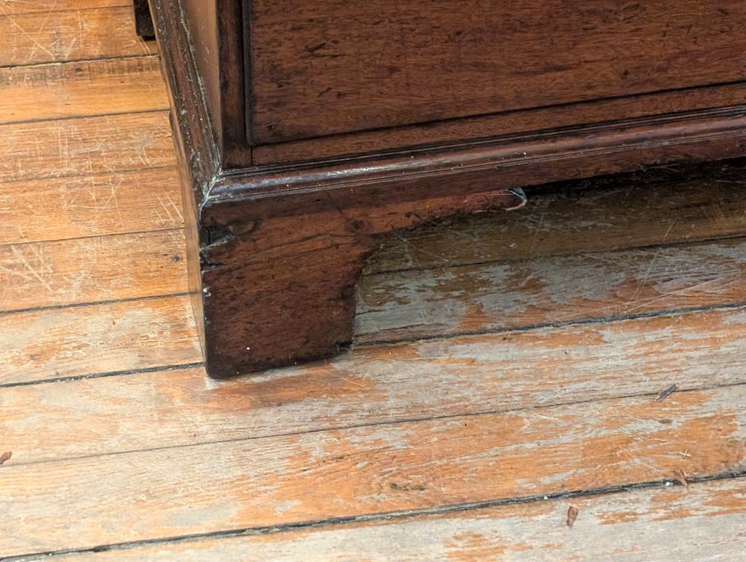 1760 to 1780 English highboy made in Lancaster region mahogany