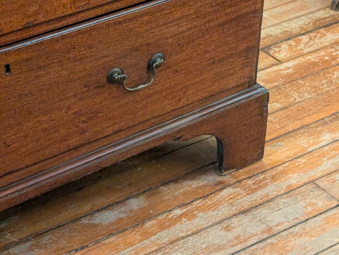 1760 to 1780 English highboy made in Lancaster region mahogany