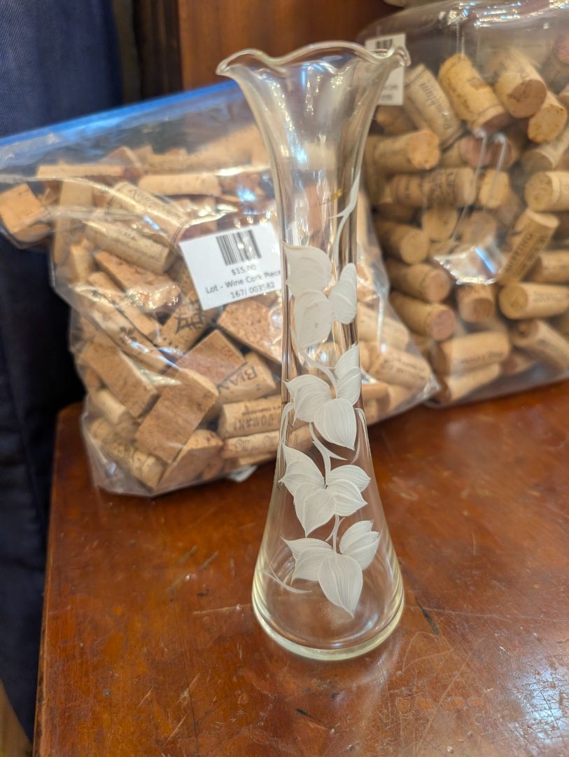 Hand-Painted Bud vase