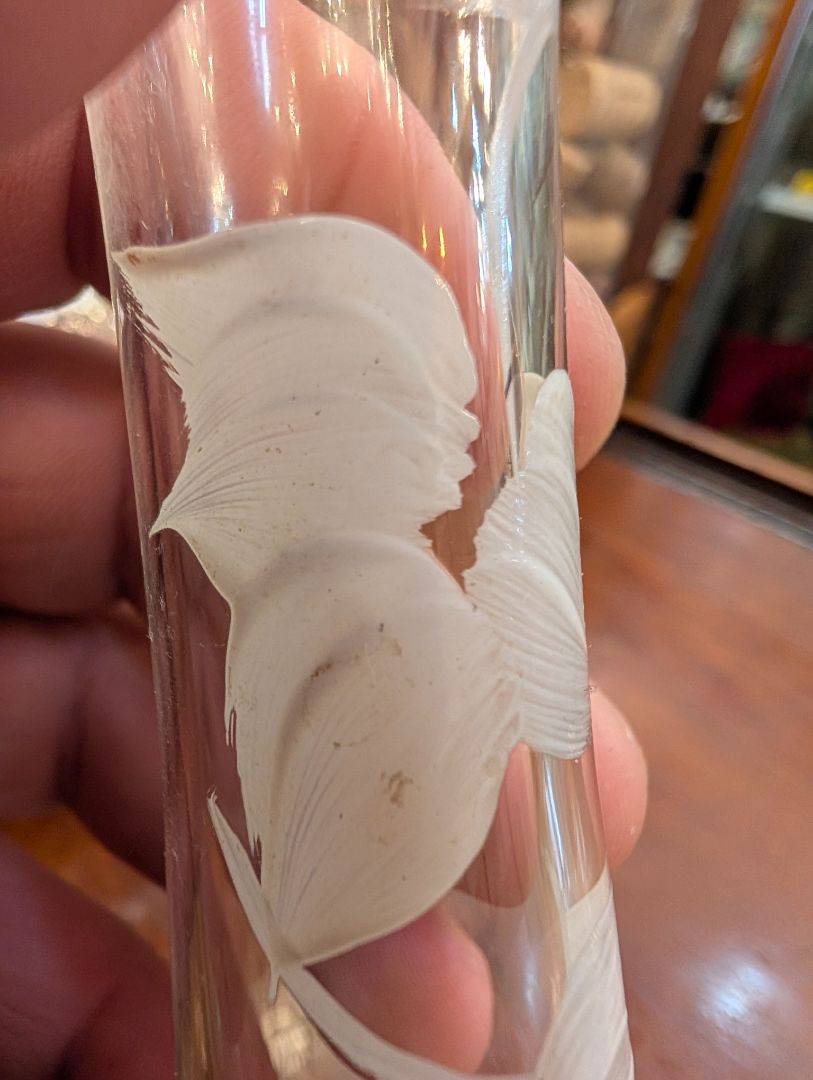 Hand-Painted Bud vase