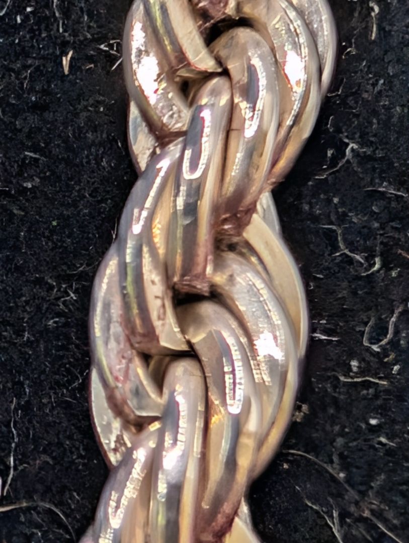 Armburst Sterling 24-inx4 mm necklace