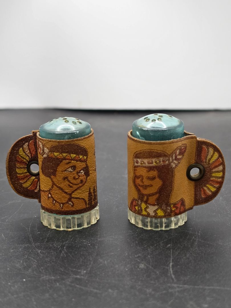 Vintage Native American Salt & Pepper Shakers