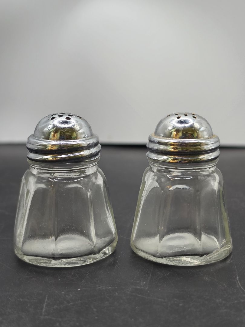 Vintage Mini Salt & Pepper Shakers