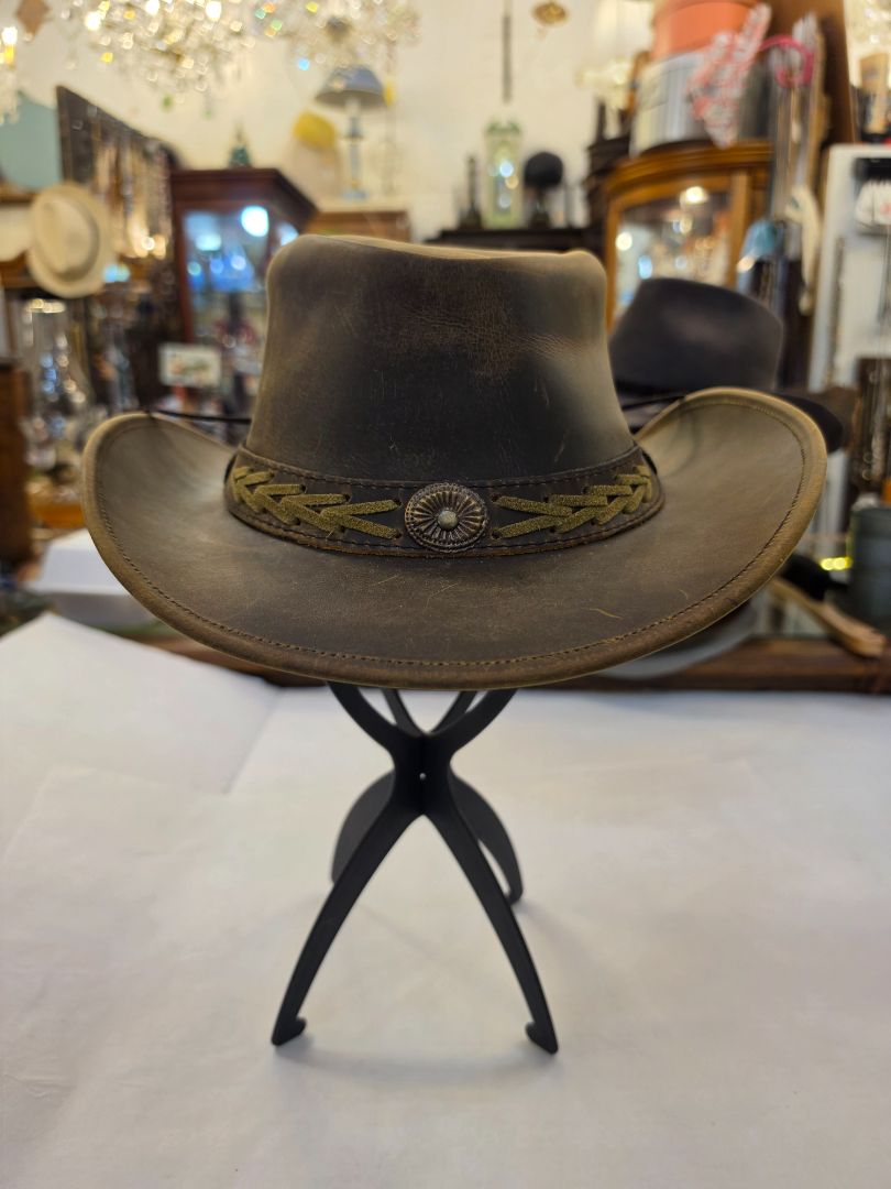 Sidewinder Headware Leather hat