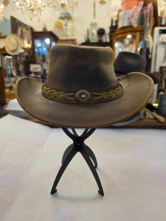 Sidewinder Headware Leather hat