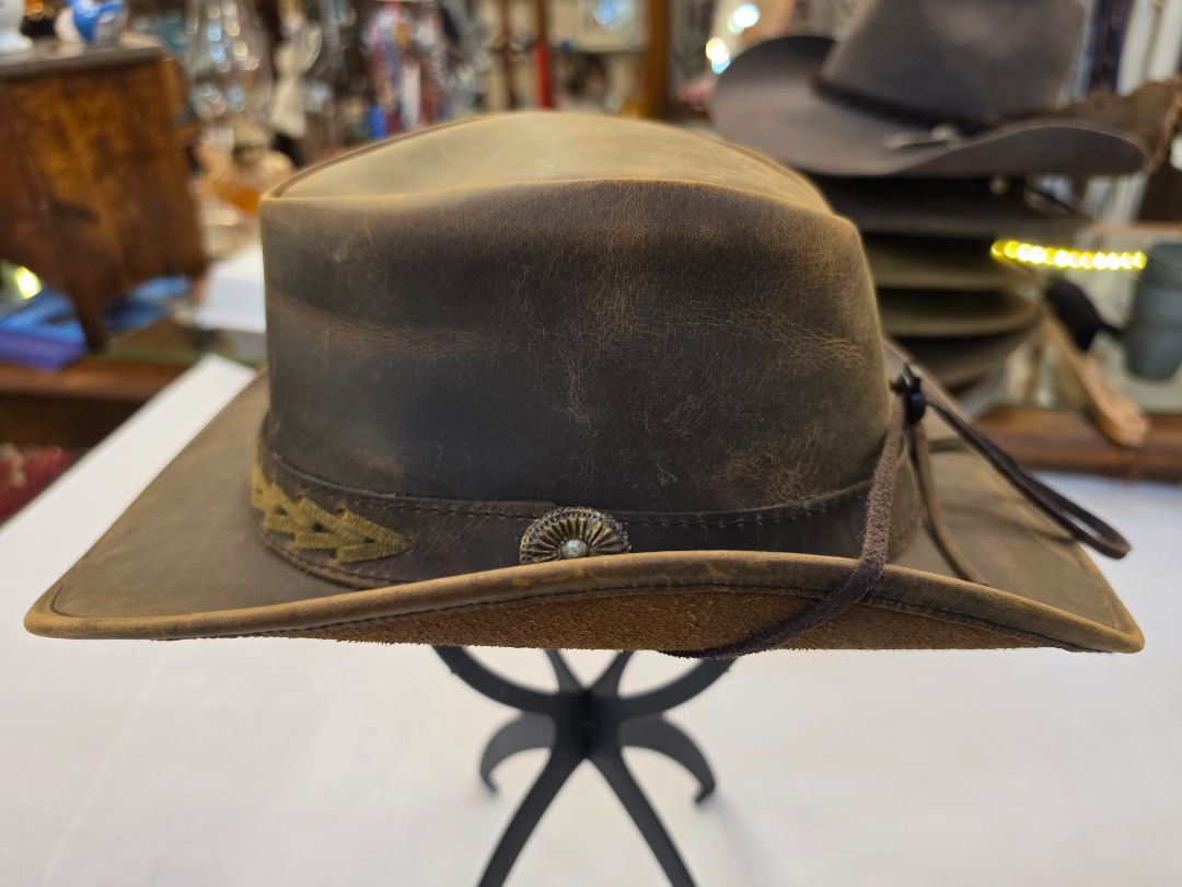 Sidewinder Headware Leather hat