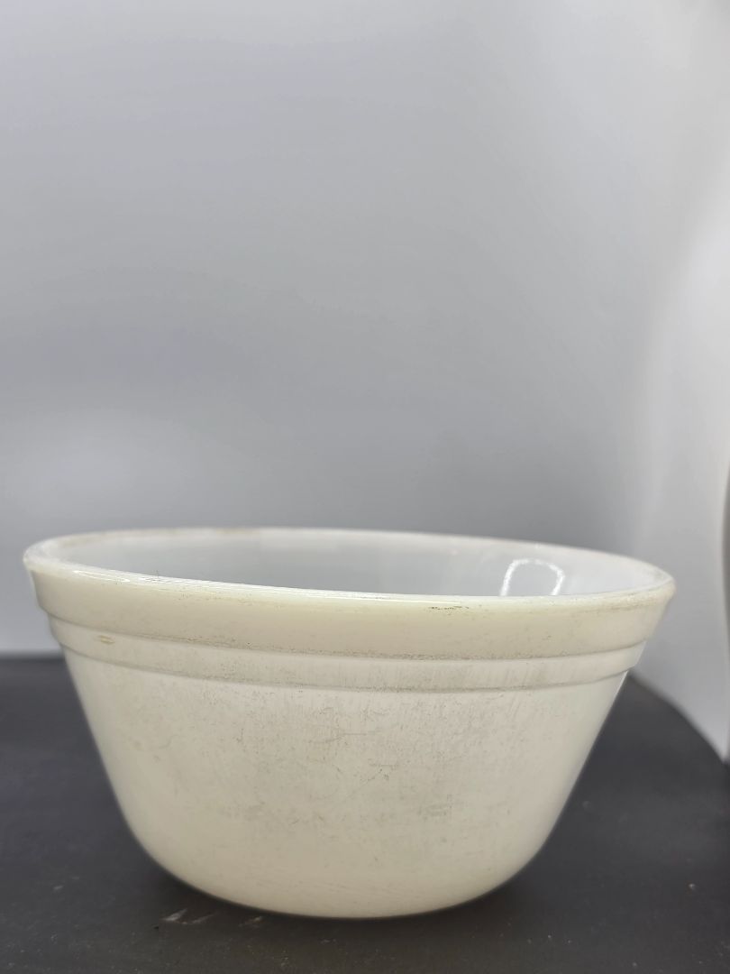 White Federal Milk Glass Bowl