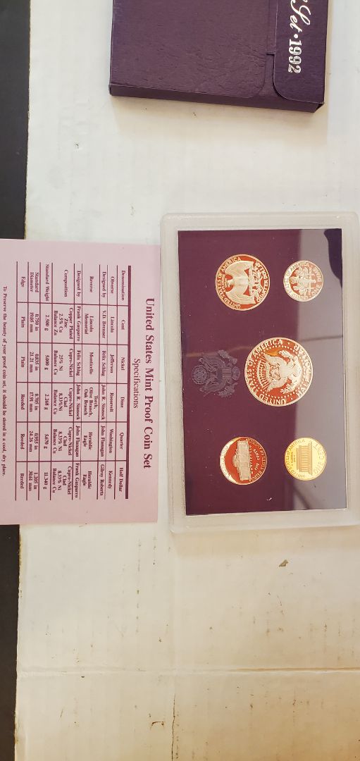 U.S. Mint Proof Set 1993
