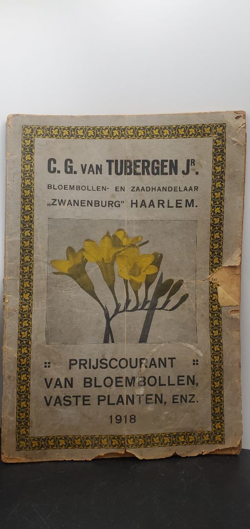 Dutch Price List of Flower Bulbs and Perrenials
