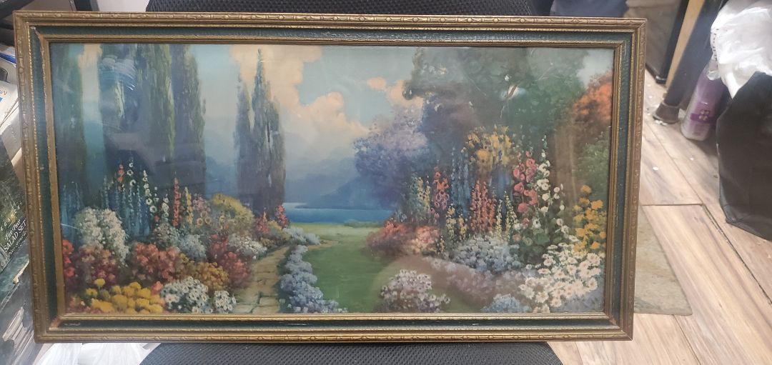 Lake and Garden landscape