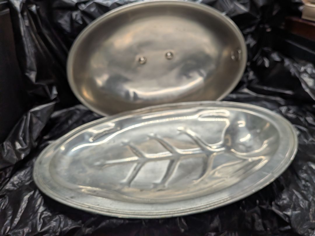Pewter Cloche / Steak hood