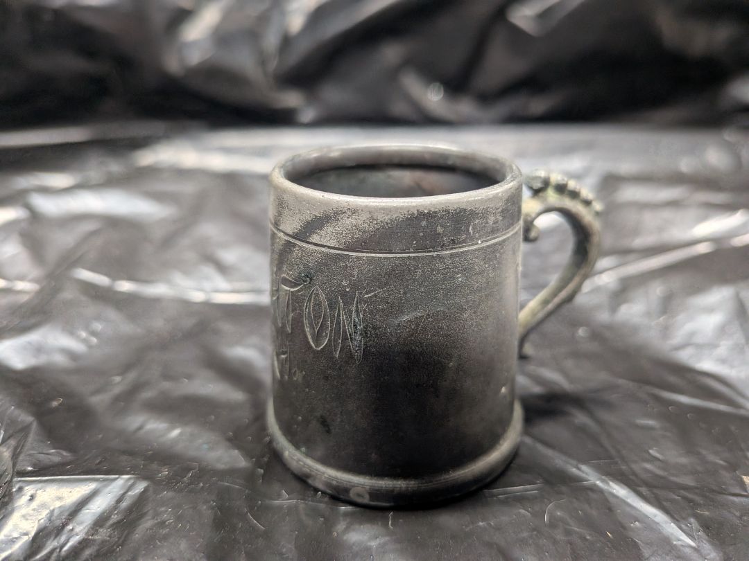 Miniature Pewter tankard