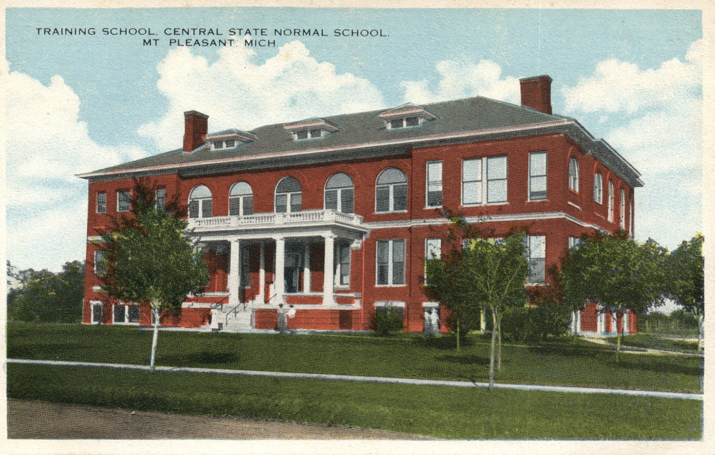 Training School Central State Normal School  Mt Mount Pleasant MI Michigan 
