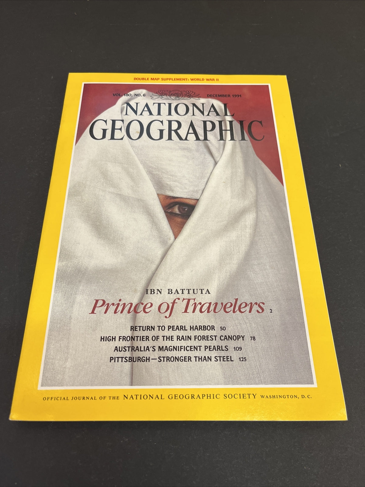 December 1991 National Geographic Magazine "Ibn Battuta: Prince of Travelers" 
