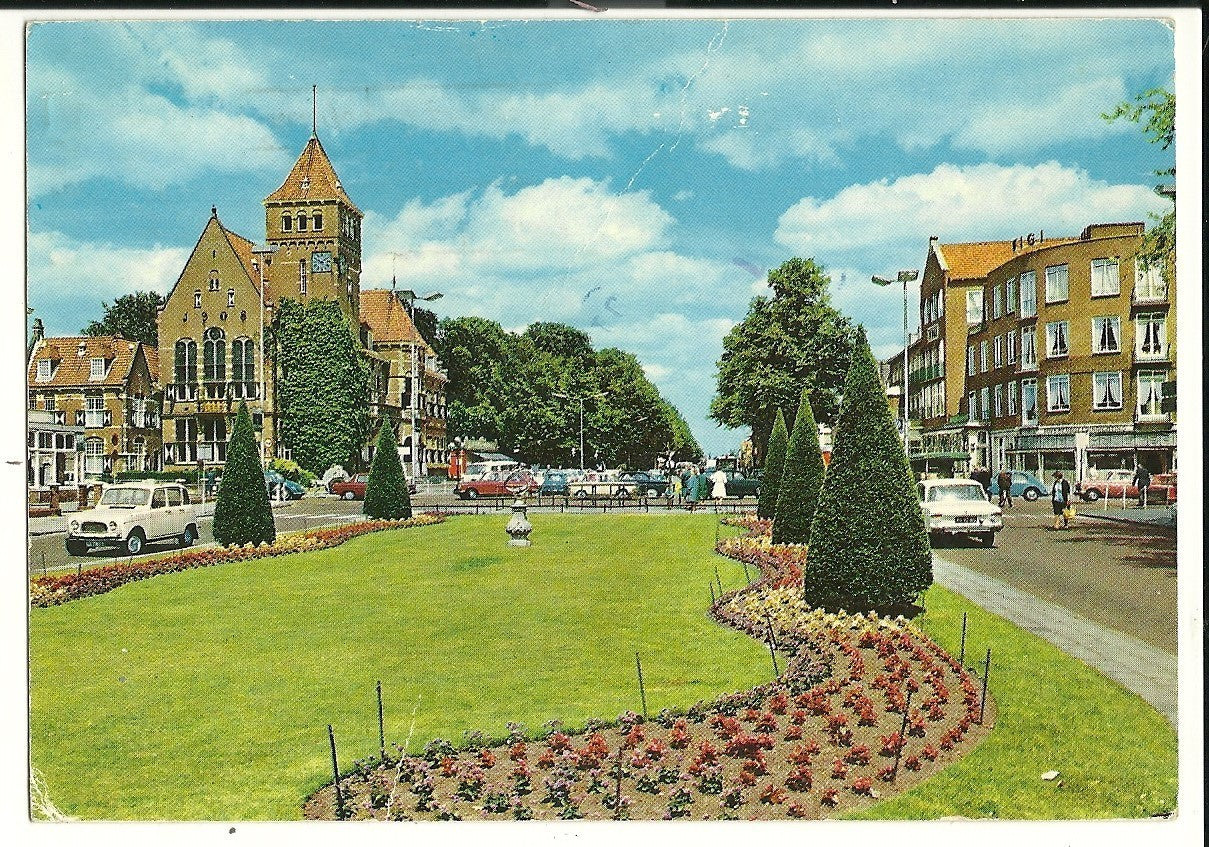 1976 Holland Dutch Netherlands Ziest Old cars  Postcard