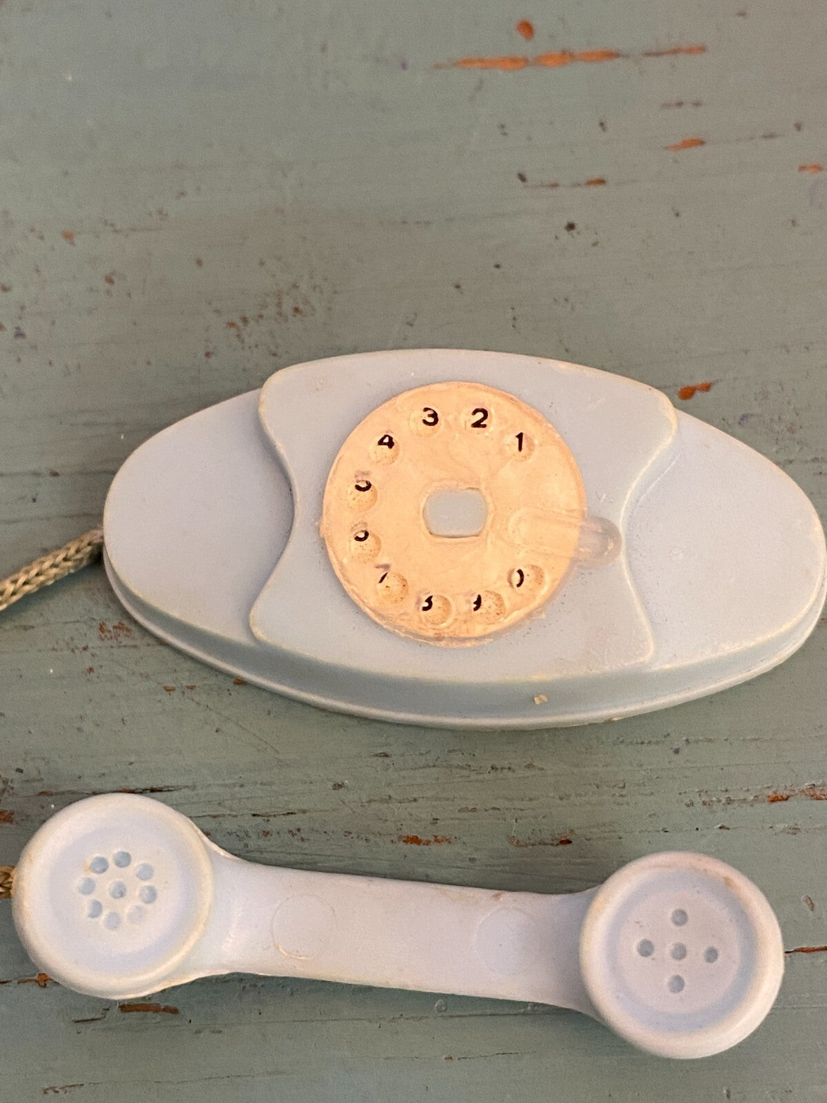 VINTAGE BARBIE SKIPPER DOLL PRINCESS BLUE PHONE ACCESSORY #1909 DREAMTIME  1960