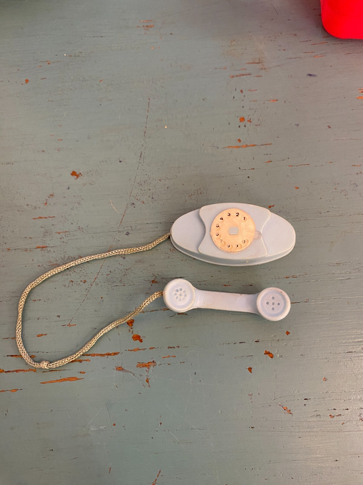 VINTAGE BARBIE SKIPPER DOLL PRINCESS BLUE PHONE ACCESSORY #1909 DREAMTIME  1960