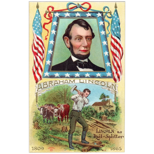 Abraham Lincoln's Emancipation Proclamation Issues January 1st 1863 Postcard