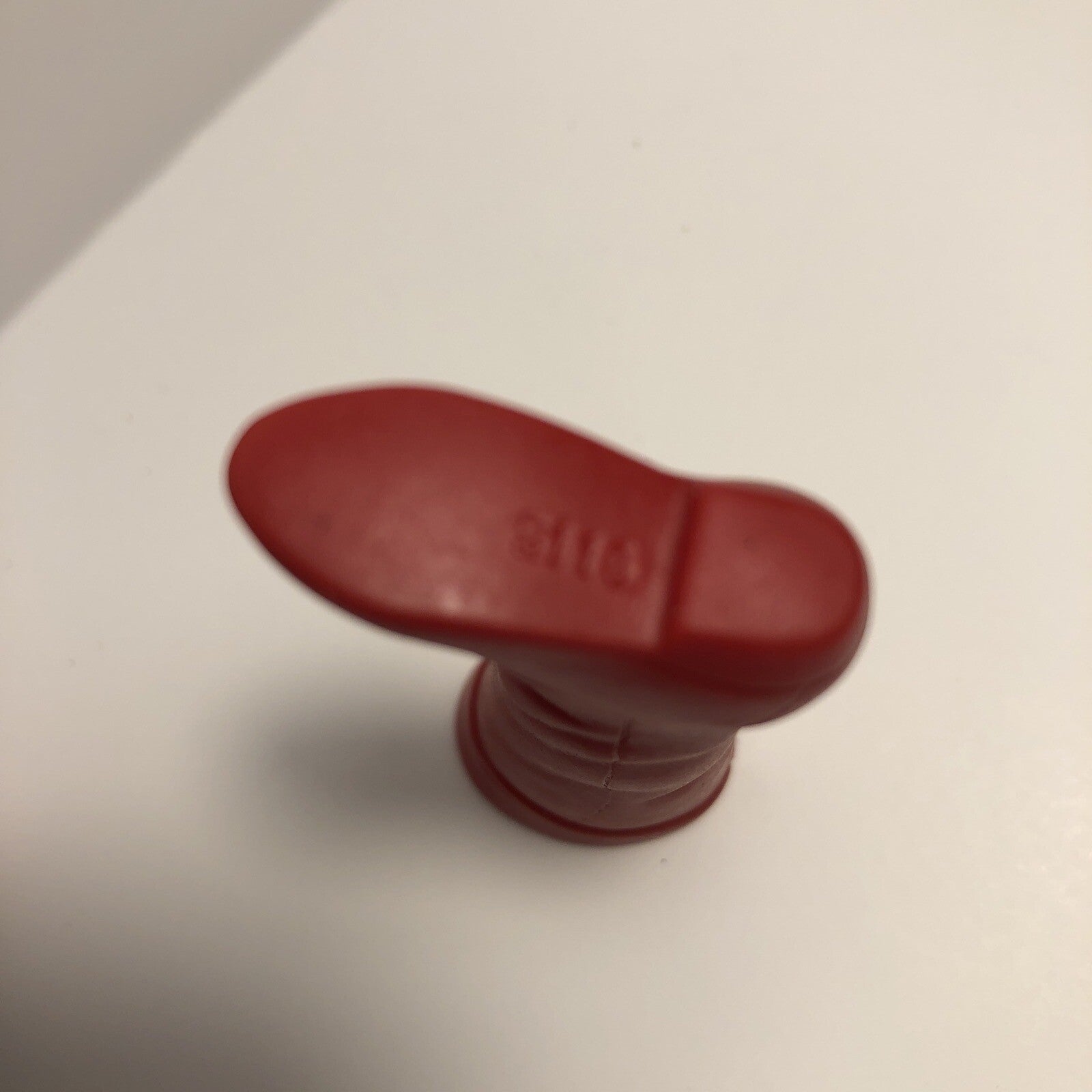 Barbie Doll Size Red Boots Shoes #01 (Doll not included)