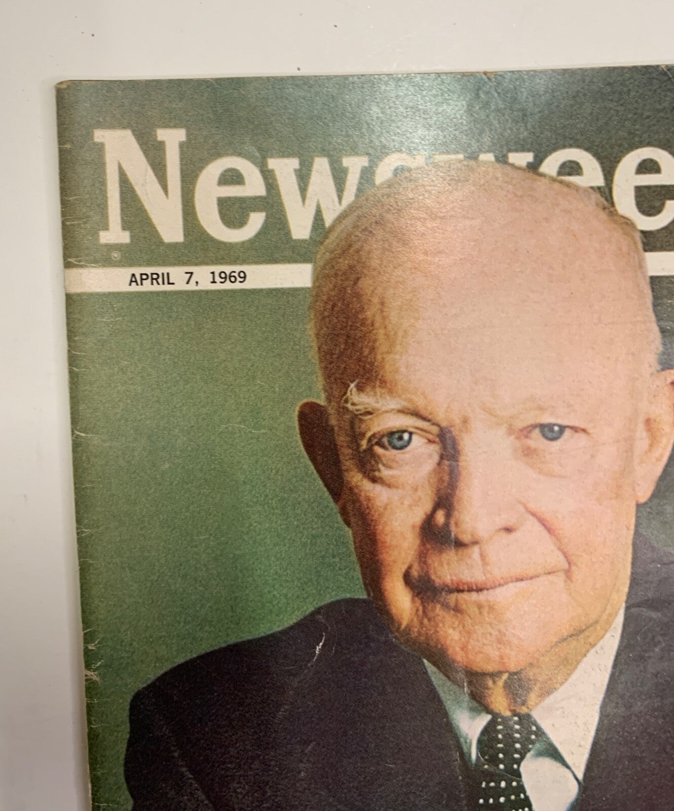 April 7 1969 Dwight D. Eisenhower Newsweek Magazine