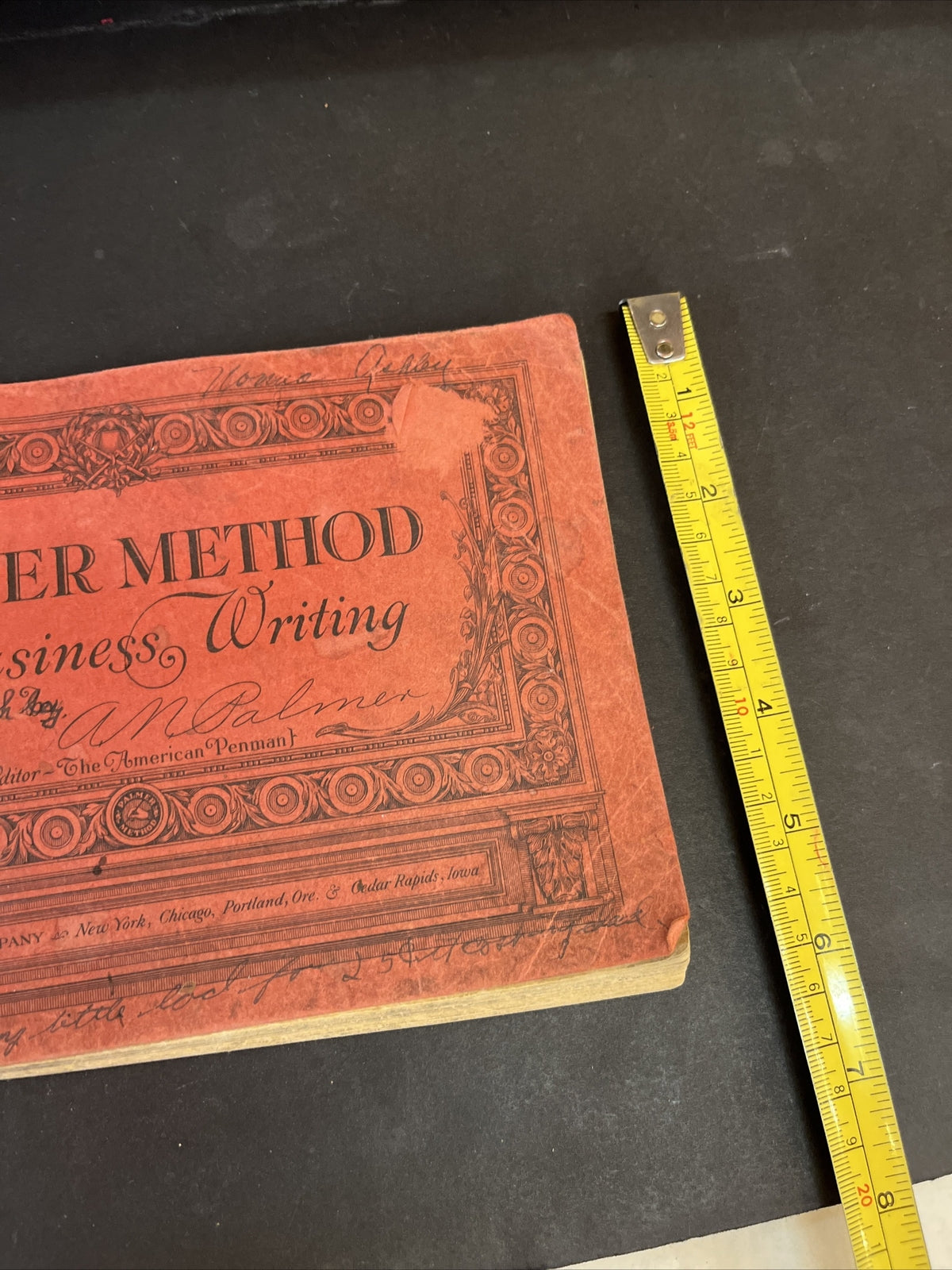 Palmer, Austin N. The Palmer Method of Business Writing.  1926