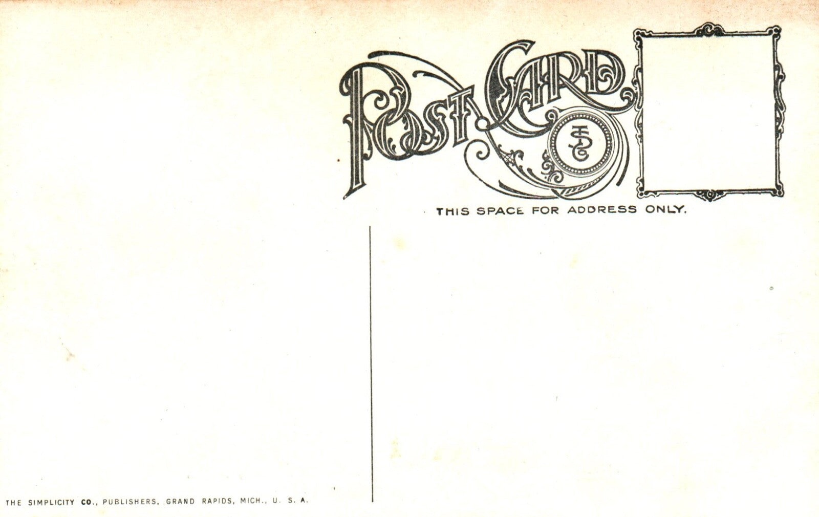 RARE Interior GR Savings Bank in Grand Rapids MI MICH MICHIGAN Postcard