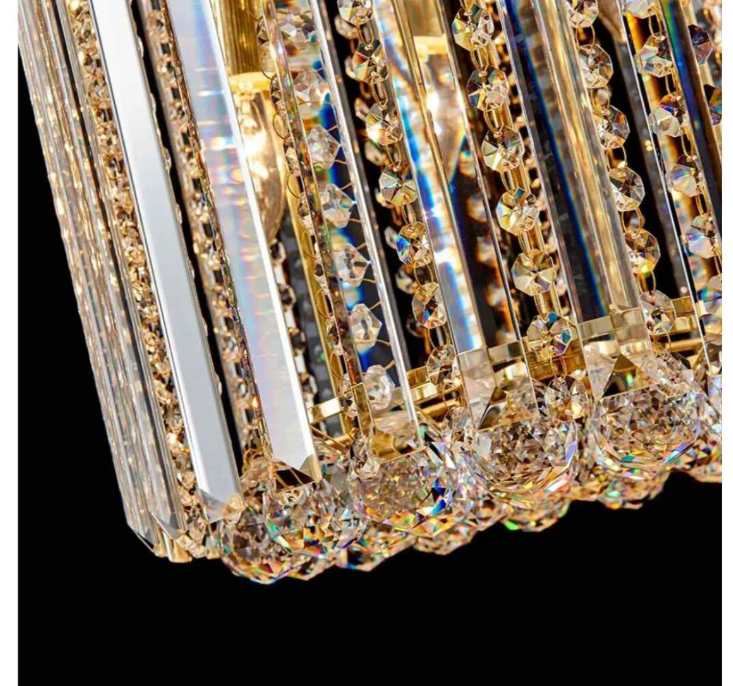 Elegant 8 foot Foyer  Entry Crystal chandelier light 30 LIGHTS!