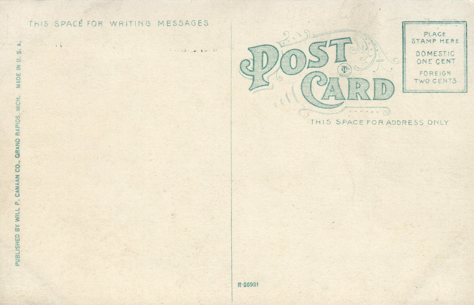 Kent Country Club, Grand Rapids, Michigan Postcard